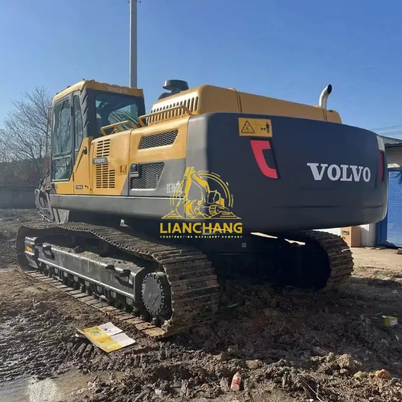 36 TON Large Used VOLVO 360 Large Crawler Excavators 3