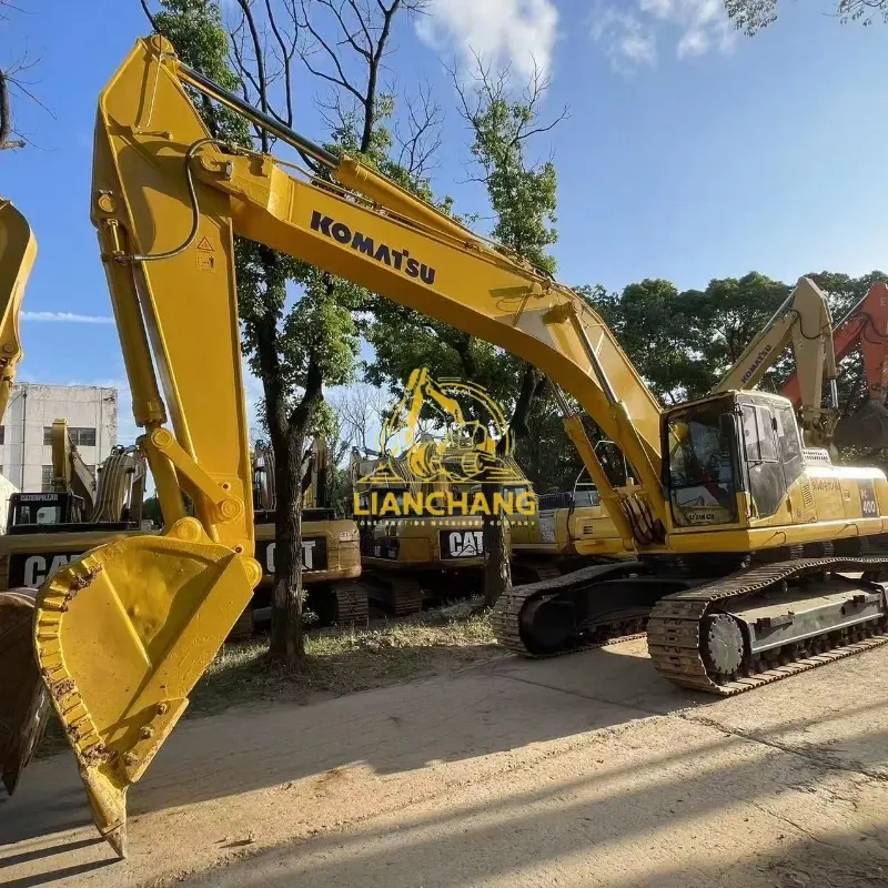 40 ton send hand Komatsu PC 400 7 excavator Komatsu400 7 Crawler excavator 5