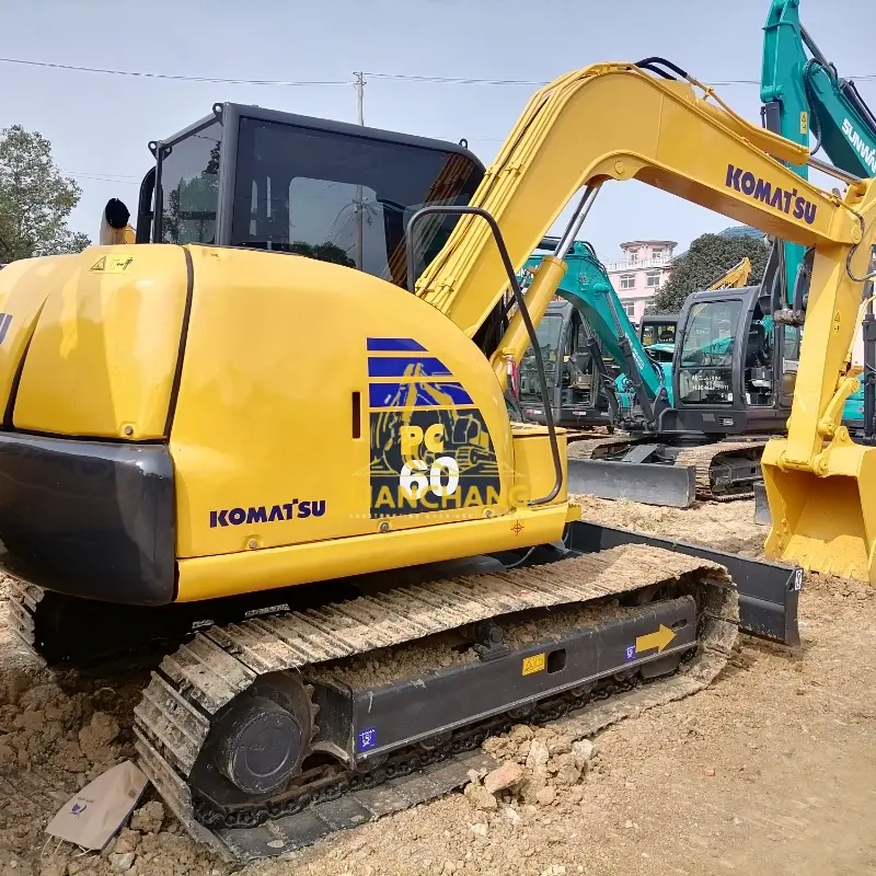 90% New Second Hand China komatsu PC60-8 Construction Machine