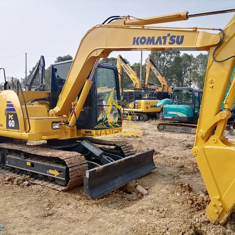 90 New Second Hand China komatsu PC60 8 Construction Machine 3