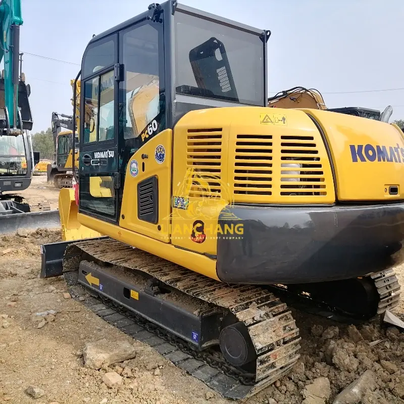 90 New Second Hand China komatsu PC60 8 Construction Machine 6