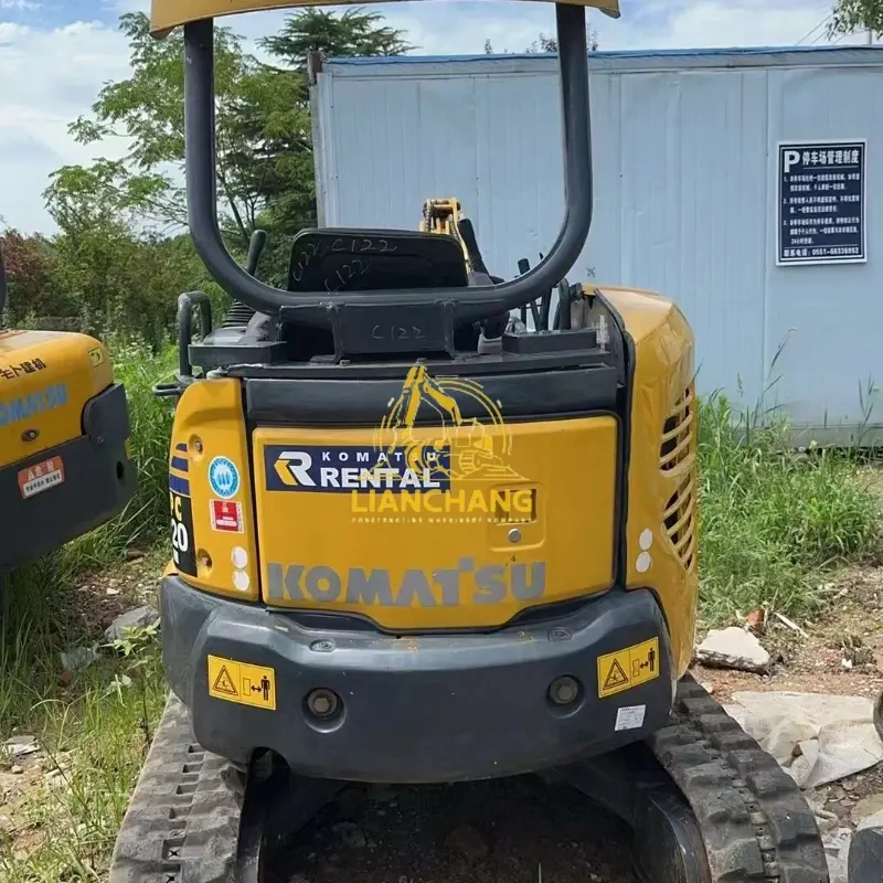 CE Certification Original Used Komatsu PC20 Mini Crawler Excavator 5