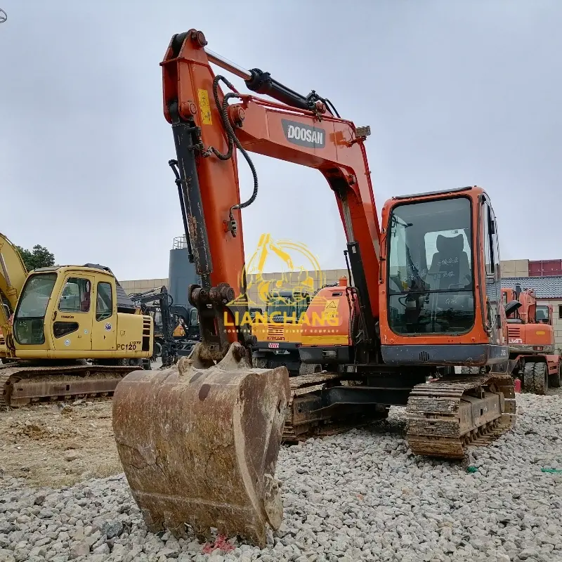 CE certification Second hand DOOSAN DX85 Small Crawler Excavator 4