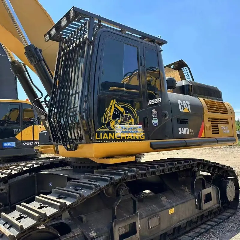 Cat 340d digger heavy used machinery Excavator in stock After Sale 2 1