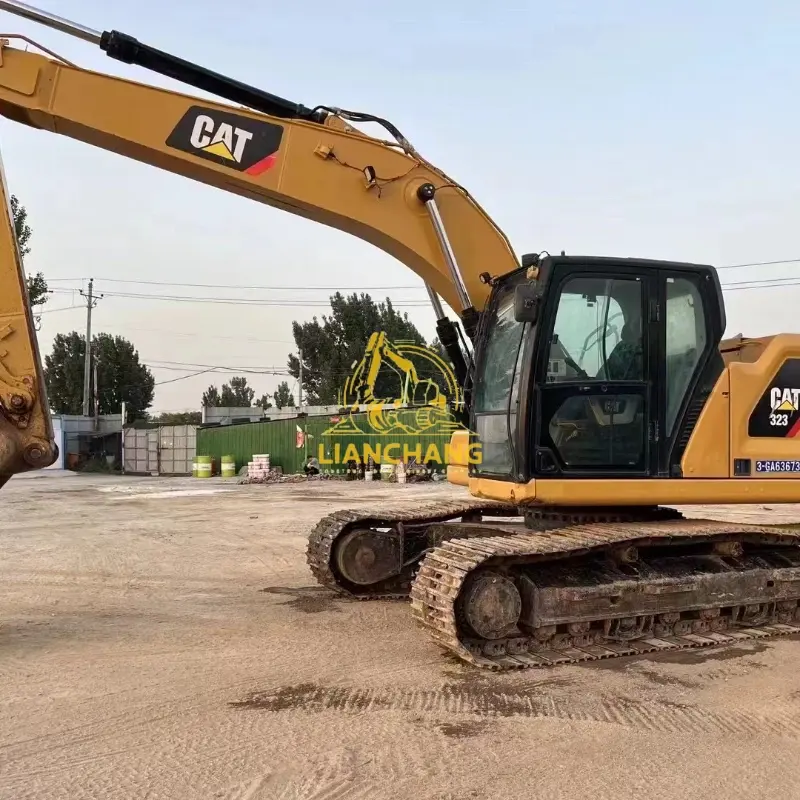 Cheap Used CAT323GC medium Crawler Excavator 2 1