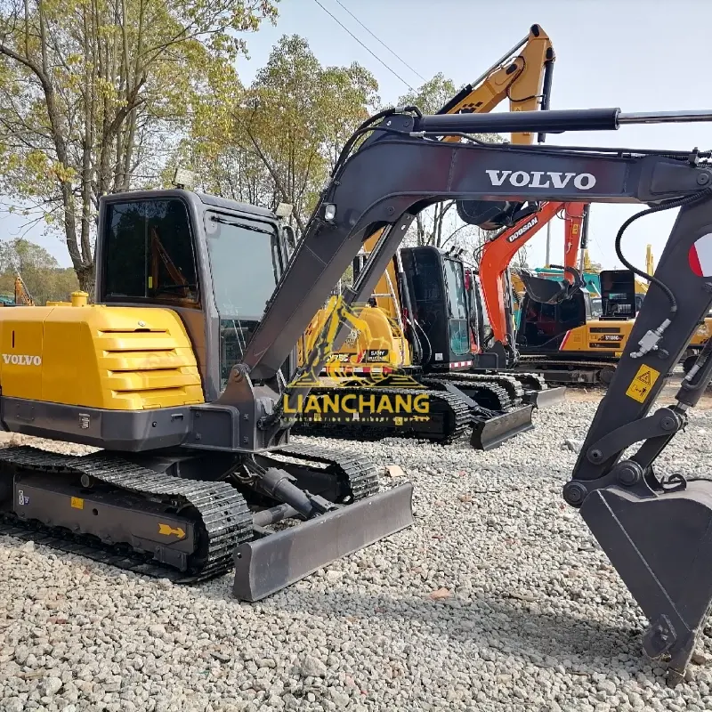 Cheap Used Volvo60 Mini Crawler Excavator Second Hand Volvo 60 Excavator 2