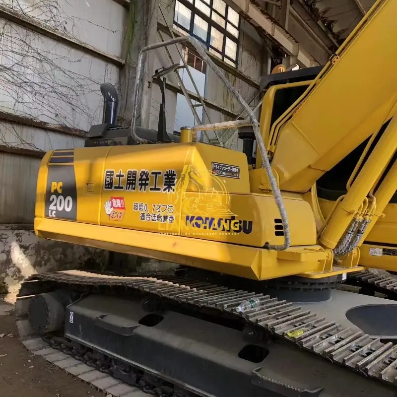 Durable second hand Komatsu PC200LC 8M0 excavator machinery 2