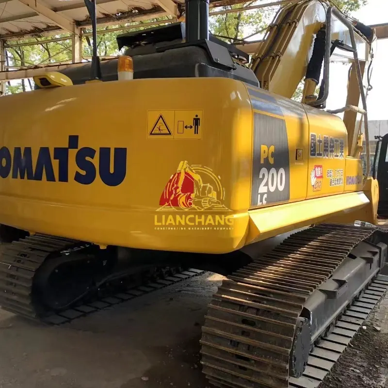 Durable second hand Komatsu PC200LC 8M0 excavator machinery 7