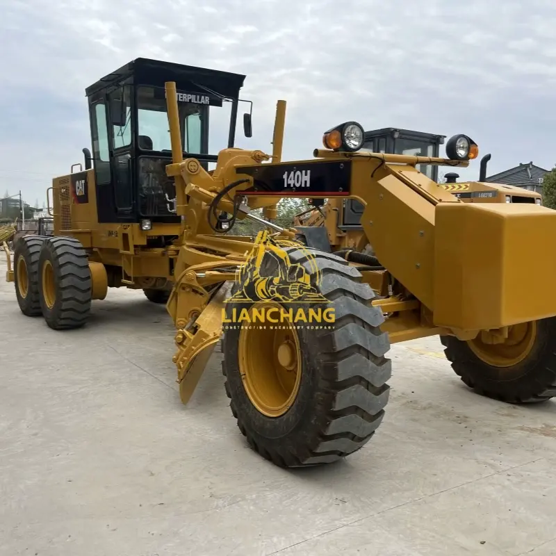 Good Condition Caterpillar 140H Second Hand Motor Grader Provider 3 1