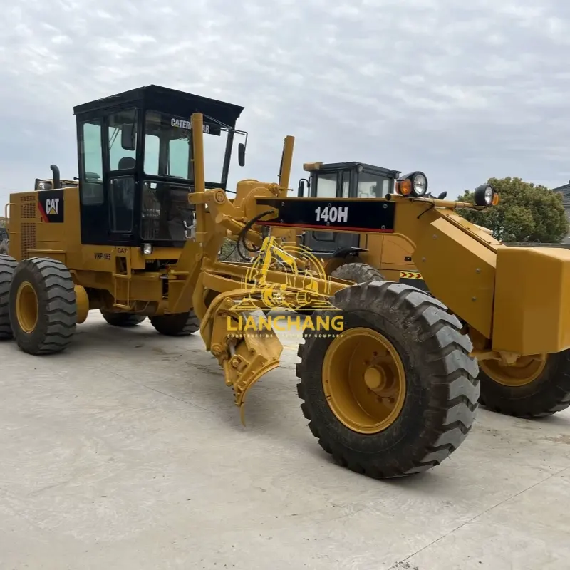 Good Condition Caterpillar 140H Second Hand Motor Grader Provider 4 2