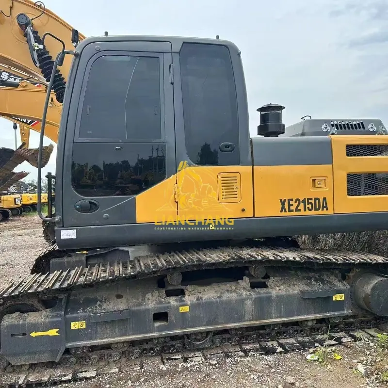 Good Condition Used Original XCMG 215DA Excavator 12 2