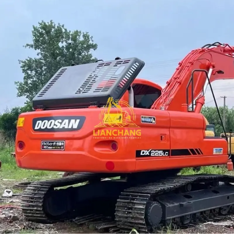 Good Condition Used Original doosan 225 Hydraulic excavator 2