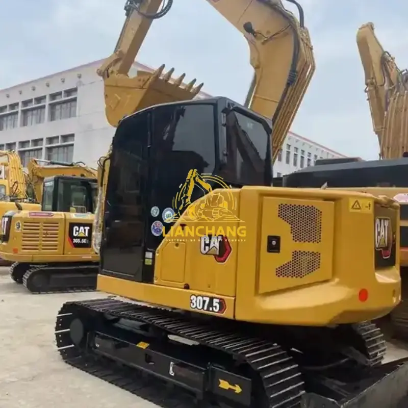 Good Selling Imported Flexible Excavator Cat 307.5e Crawler Used Digging Machine for Construction 6