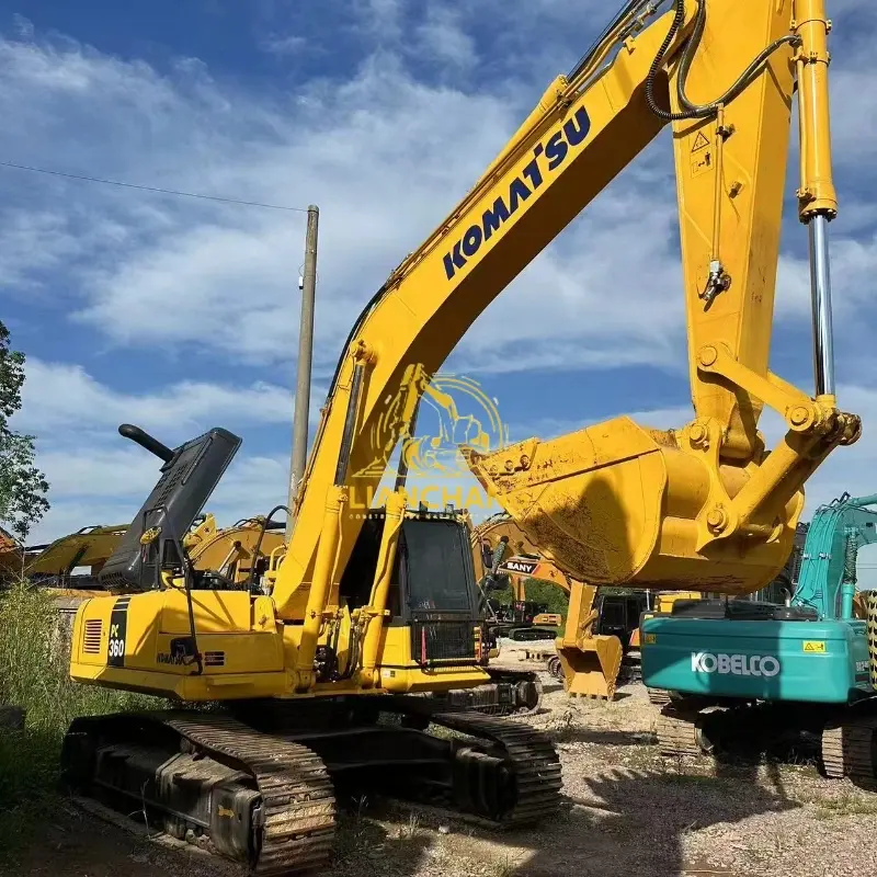 Good condition used Komatsu PC360 8MO Excavator Low Price for Sale 12