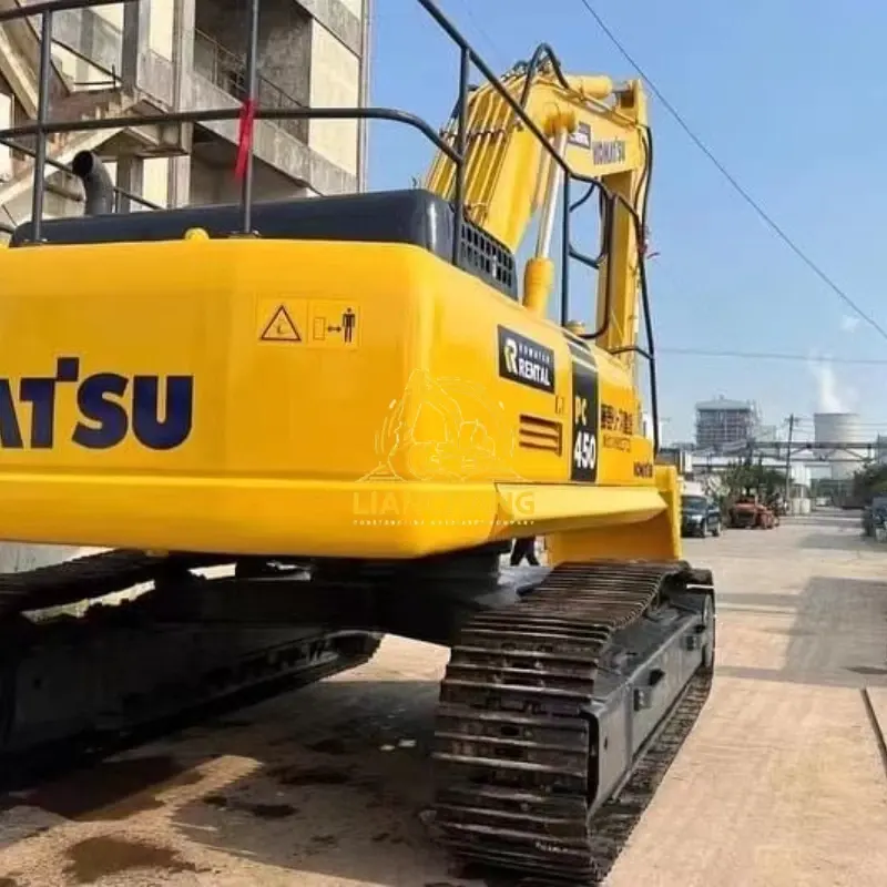 Good quality used komatsu PC450 7 crawler excavator 4