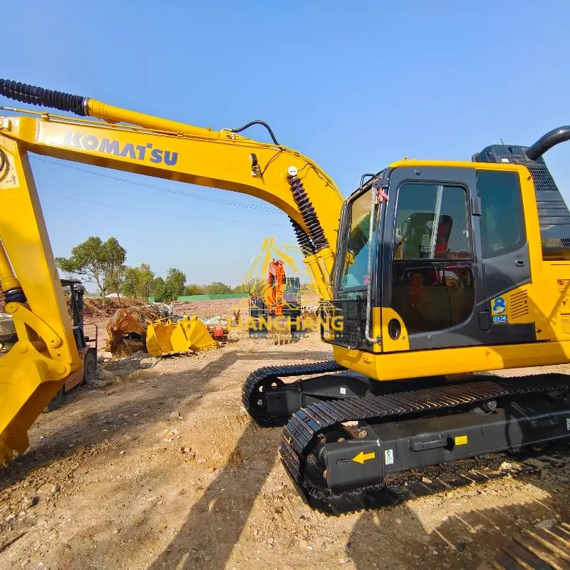 High Quality Original 12Ton Used Komatsu PC120 8 Small Excavator 1