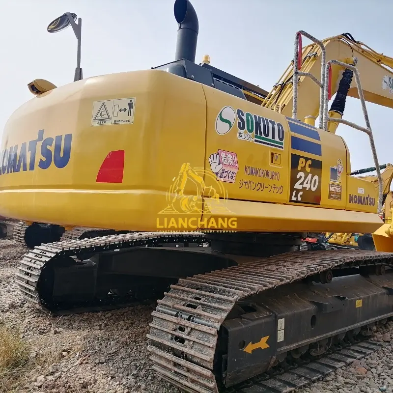 High efficiency Japan Digger Komatsu PC240 8 medium excavator 5