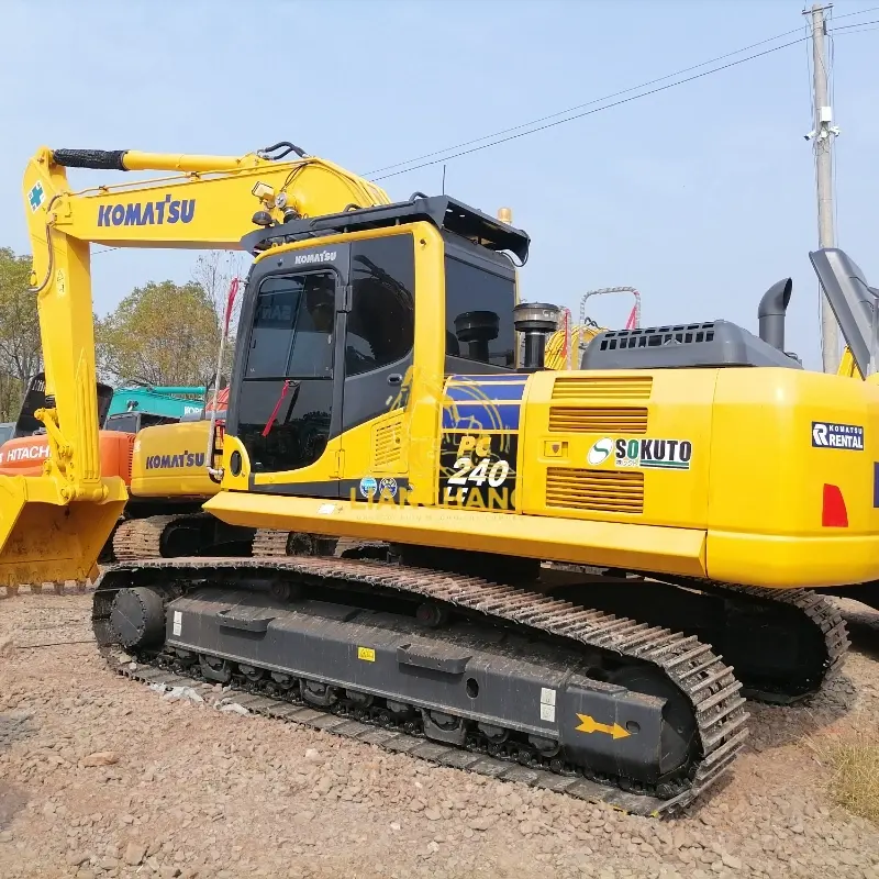 High efficiency Japan Digger Komatsu PC240-8 medium excavator