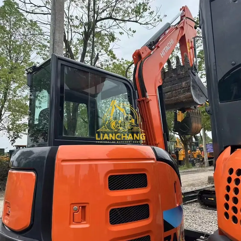 High quality second hand HITACHI 55 5A excavator at cheap price 12