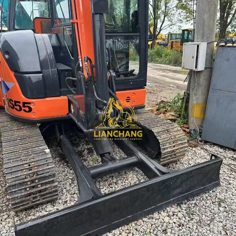 High quality second hand HITACHI 55 5A excavator at cheap price 14