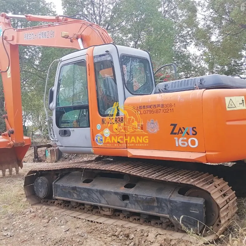 Hot sale worldwide used Hitachi zx160excavator for sale at low price 3