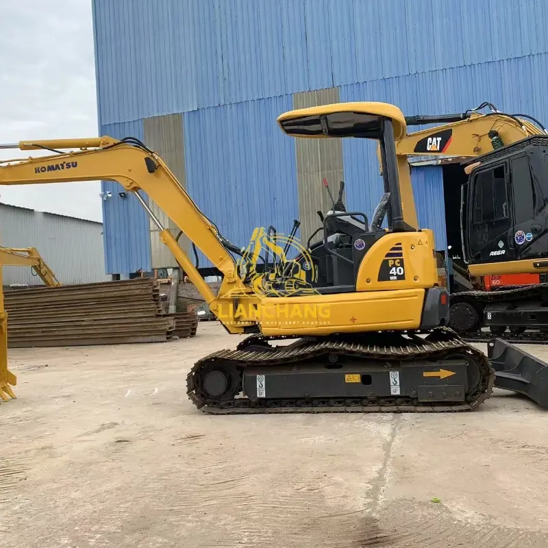 Japan 4 ton small machinery for sale komatsu pc40 Excavator 5