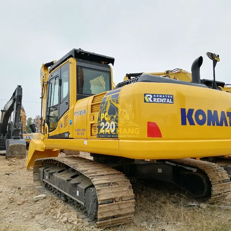 Japan original Komatsu PC220 8 crawler excavator 14