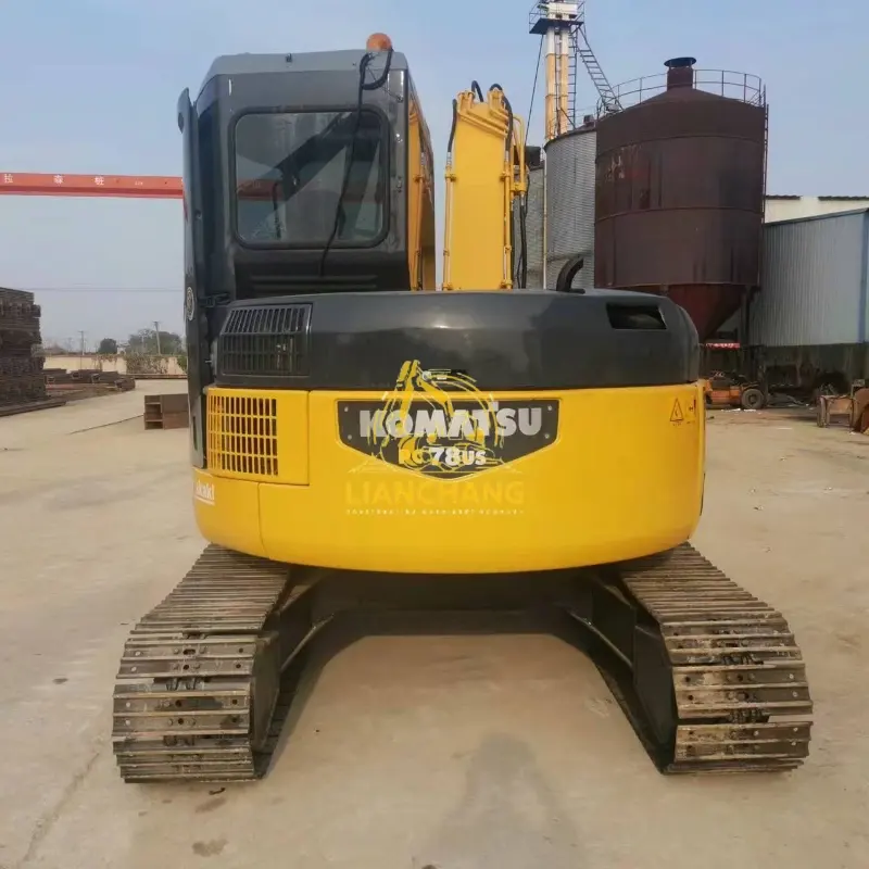 Japanese made used komatsu pc70 8 excavator second hand original digger 1 1