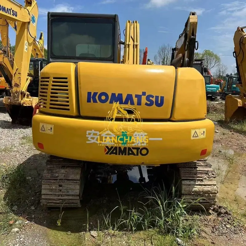 Japanese made used komatsu pc70 8 excavator second hand original digger 9