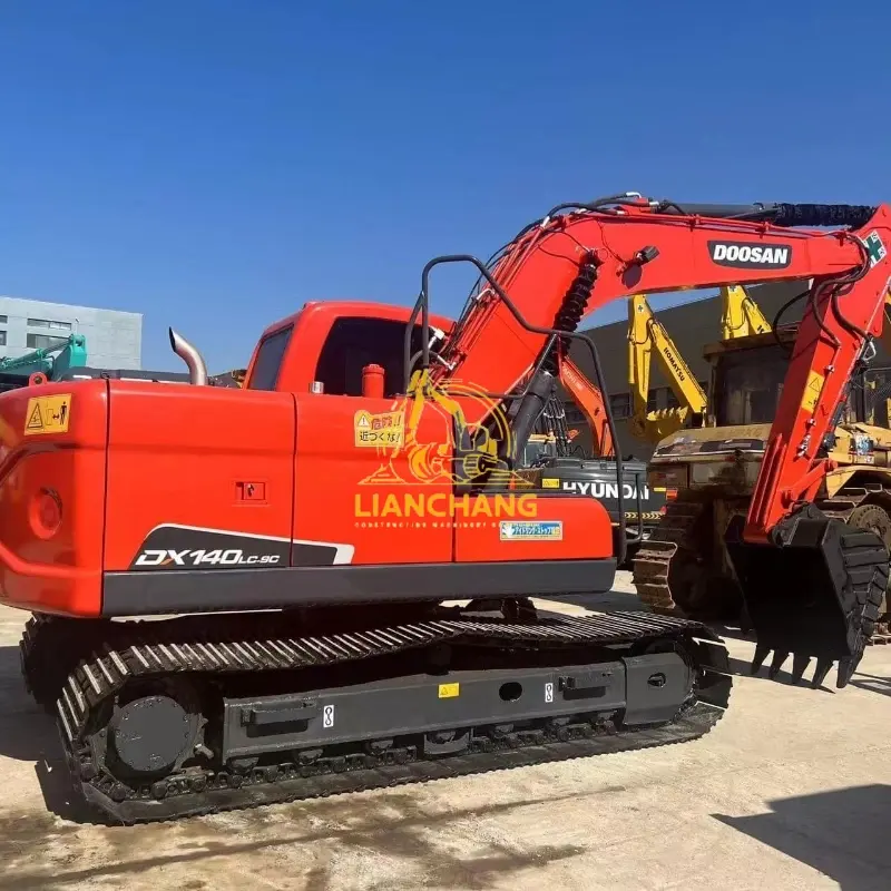 Korea Original Doosan 150 Excavator 15 Ton Medium Excavator 9