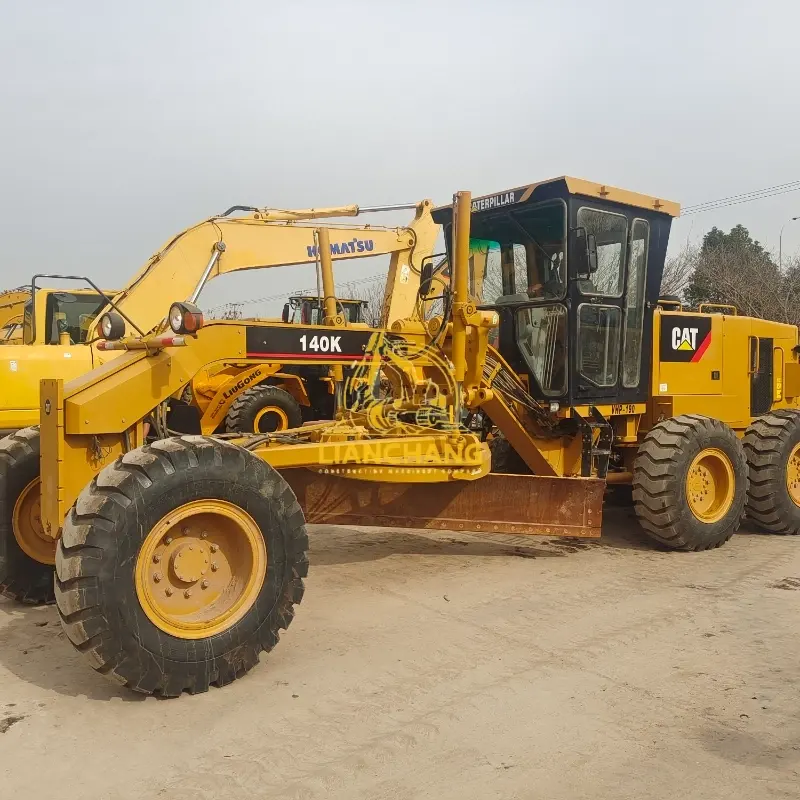 Low Price Cat 140K Motor Grader Second Hand For Sale 1 1