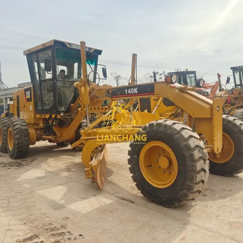 Low Price Cat 140K Motor Grader Second Hand For Sale 2 1