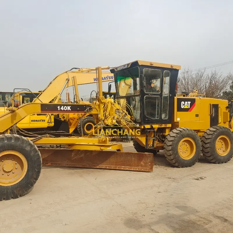 Low Price Cat 140K Motor Grader Second Hand For Sale 5 1