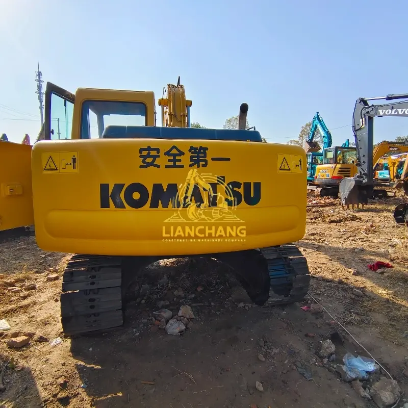 Low Price Used Komatsu PC120 6 Excavator Heavy Duty Excavator 1