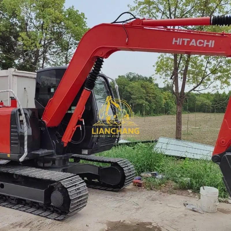 Low working hours second hand HITACHI 70 5G excavator wholesale price 3