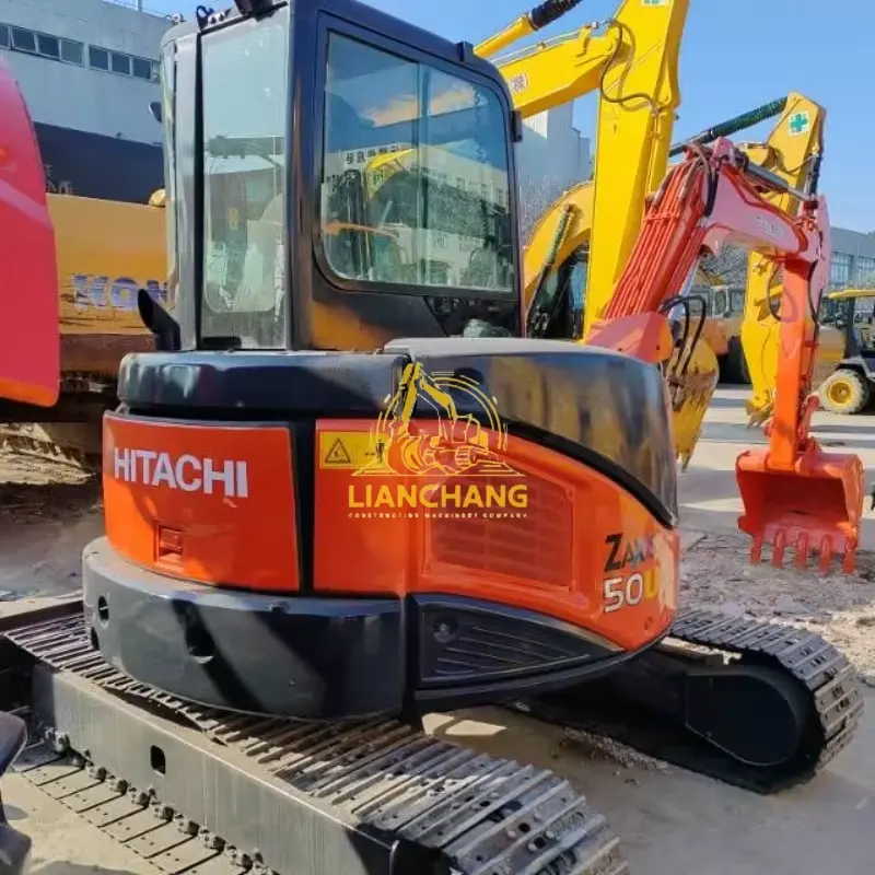 Original paint used HITACHI 50 excavator for sale at low price 4