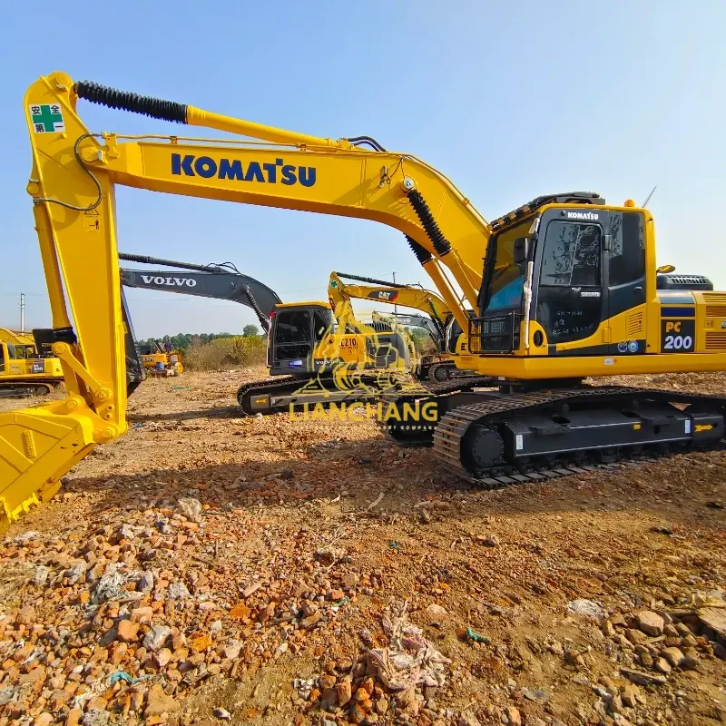 Original second hand komatsu pc 200 8 Earth Moving Digger 6