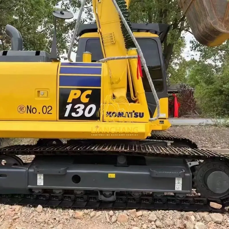 Second Hand Komatsu PC130 7 Crawler Excavator used construction equipment 5 1