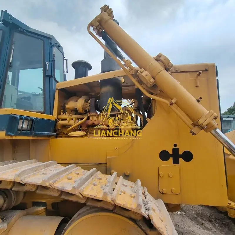 Second Hand Used Komatsu 155 Dozer Bulldozer with Good Work Condition on Sale 2