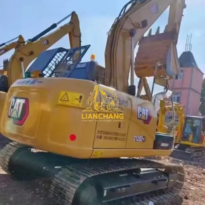 Second hand Excavator Cat312D small medium hydraulic crawler digger 5