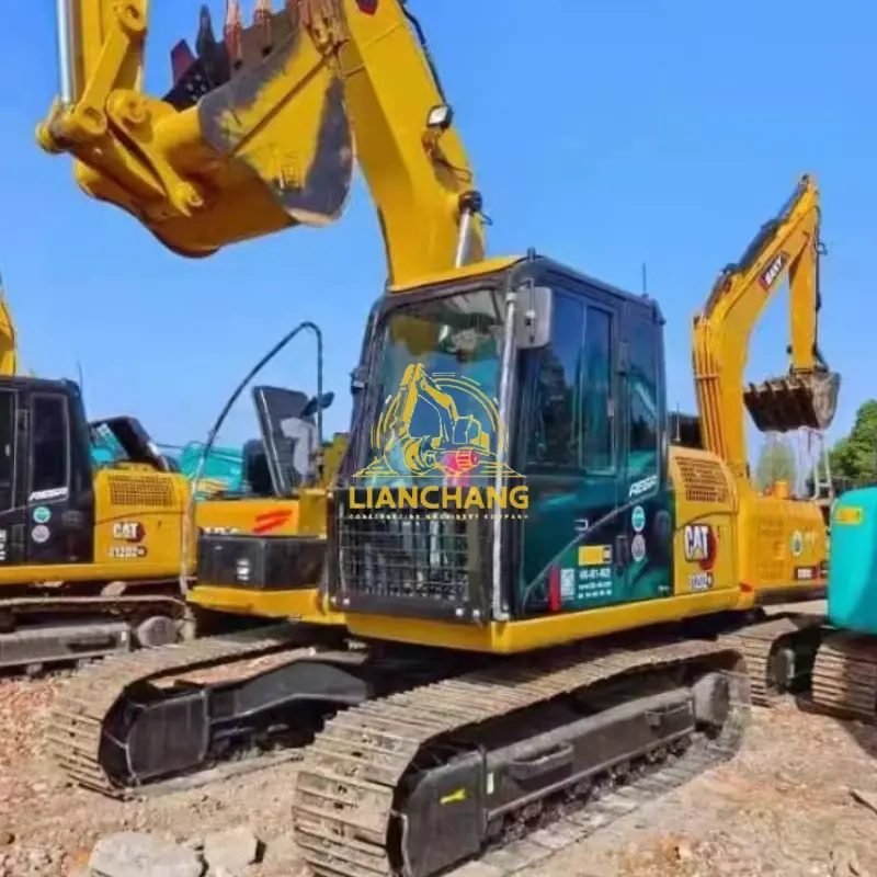 Second hand Excavator Cat312D small medium hydraulic crawler digger 9