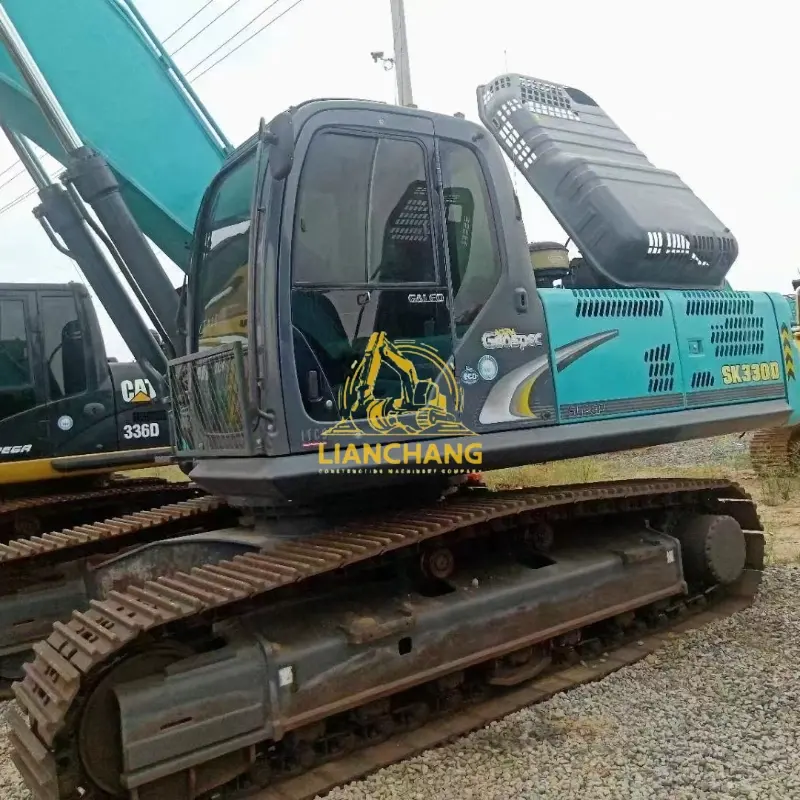 Second hand KOBELCO SK330 excavators 2 1