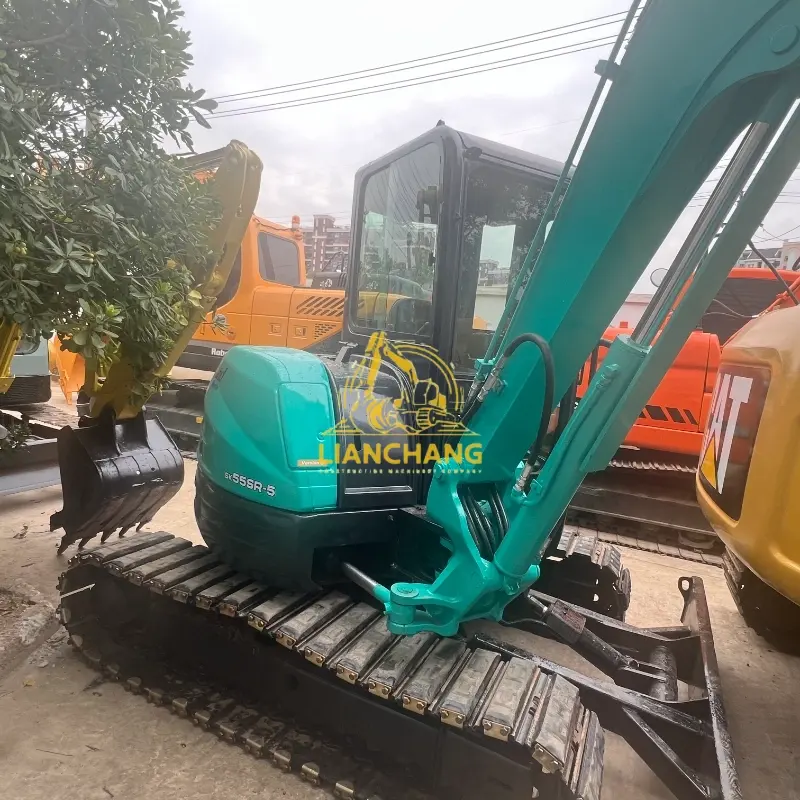 Second hand KOBELCO SK55 excavators 1 1