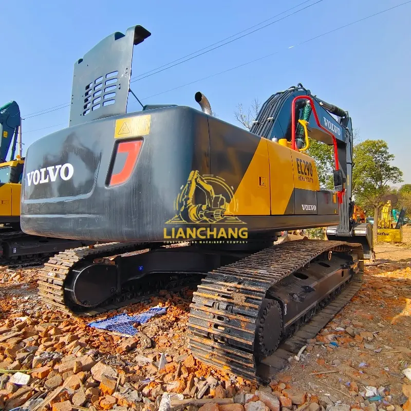 Second hand Korea original 29 ton used volvo 290B big excavator 2