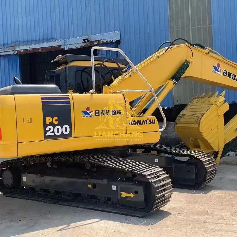 Super Energy Saving Used Komatsu Pc200 7 excavator 3