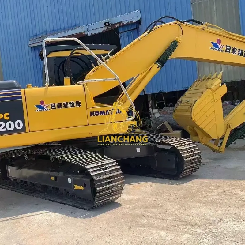 Super Energy-Saving Used Komatsu Pc200-7 excavator