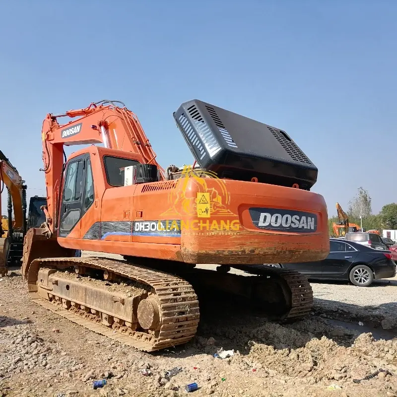 USED DOOSAN DH300 7 crawler excavator DOOSAN Heavy Duty Equipment 3