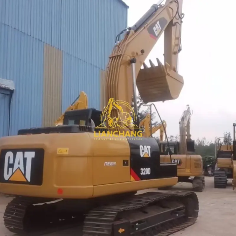 Used Cat320d Crawler Excavator Digging Machinery 1 1