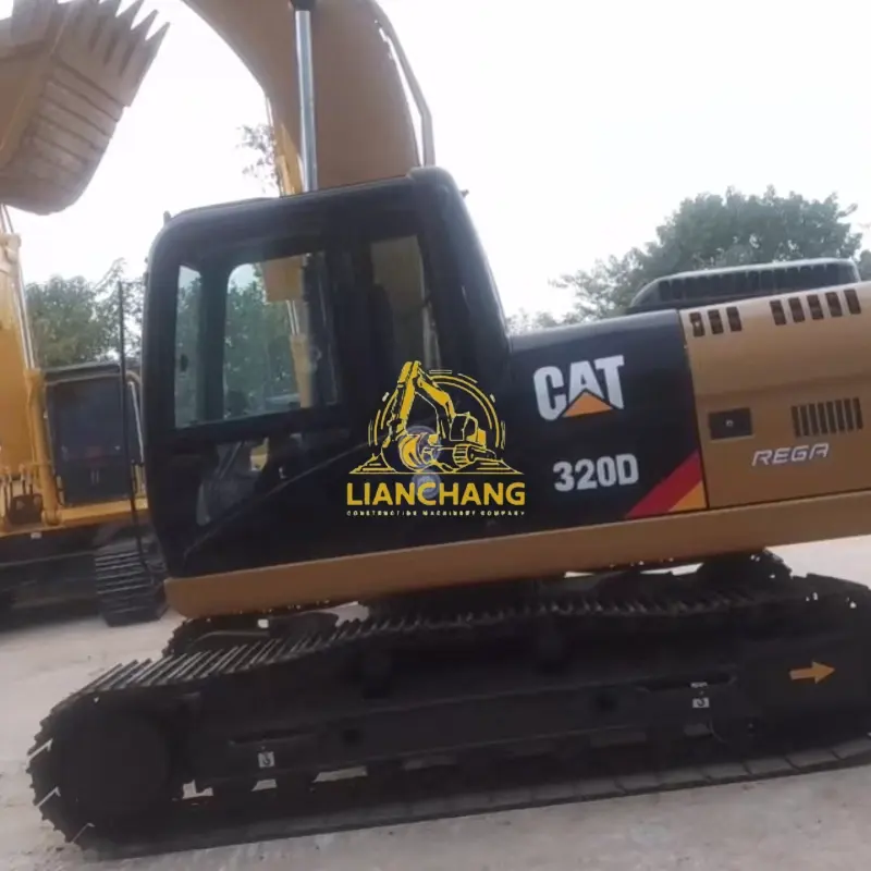 Used Cat320d Crawler Excavator Digging Machinery 5 1