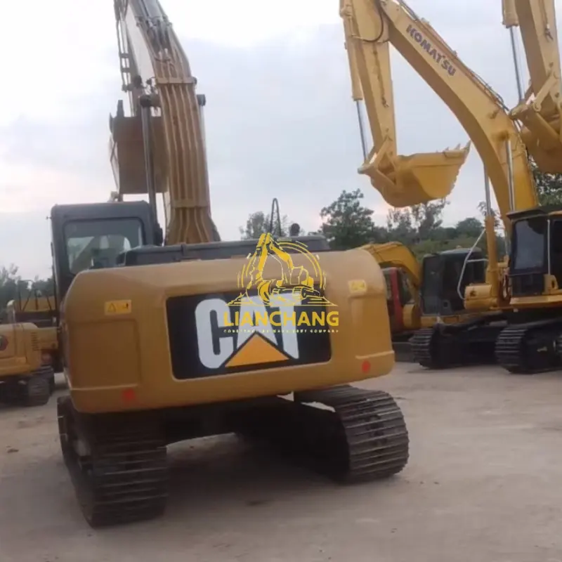 Used Cat320d Crawler Excavator Digging Machinery 6 1